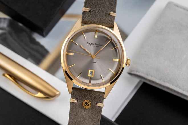 Bruno Söhnle Glashütte Merano Çelik / altın kaplama Quartz Ref. 17-33232-241 B&P