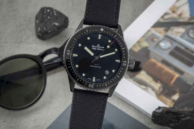  Blancpain Fifty Fathoms Bathyscaphe Keramik 5000.0130.B52A B&P 2023 