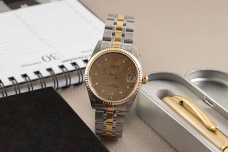 Thumbnail von Tudor Prince Date Stahl / Gold Automatik Datum Herrenuhr Ref. 72033 Box