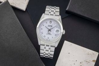 Thumbnail von Tudor Prince Date Automatik Edelstahl Automatik Herrenuhr Ref. 74000N Klassiker