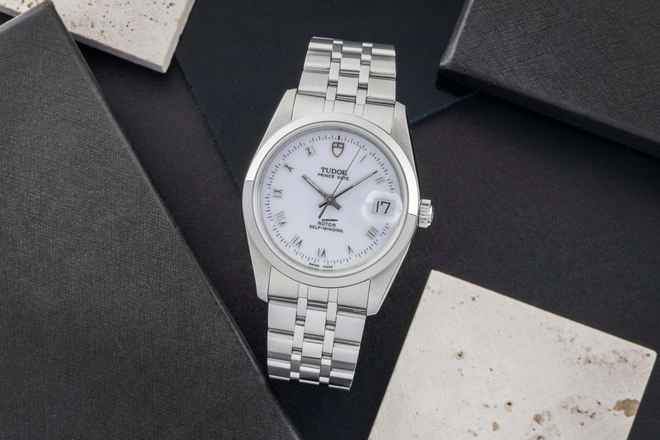  Tudor Prince Date Automatik Edelstahl Automatik Herrenuhr Ref. 74000N Klassiker 