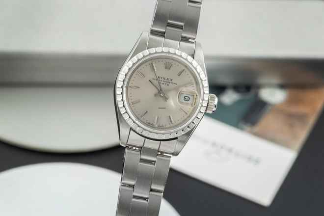  Rolex Oyster Perpetual Lady Date 26 Automatik Damenuhr Oyster Perpetual Ref. 69240 