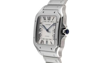 Thumbnail von Cartier Santos de Cartier Stahl Automatik Herrenuhr Ref. WSSA0009