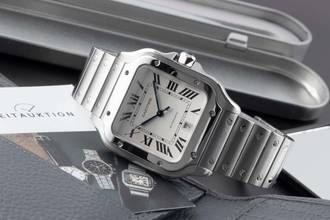 Thumbnail von Cartier Santos de Cartier Stahl Automatik Herrenuhr Ref. WSSA0009