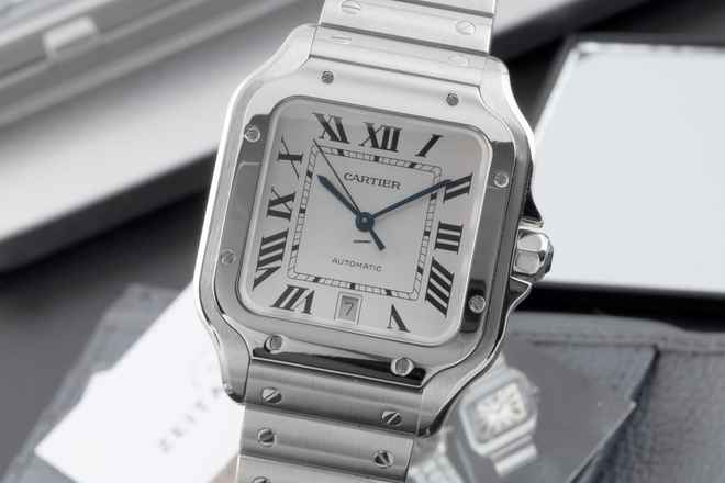 Cartier Santos de Cartier Çelik Otomatik Erkek Saatı Ref. WSSA0009