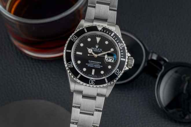 Rolex Submariner Date 1000ft Oyster Paslanmaz Çelik Otomatik Ref. 16610T Z-Serie