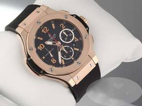 Thumbnail von Hublot Big Bang 44 mm Chronograph 301.px.130.rx Rosegold 750 2010 Herren 18kt Rose Gold