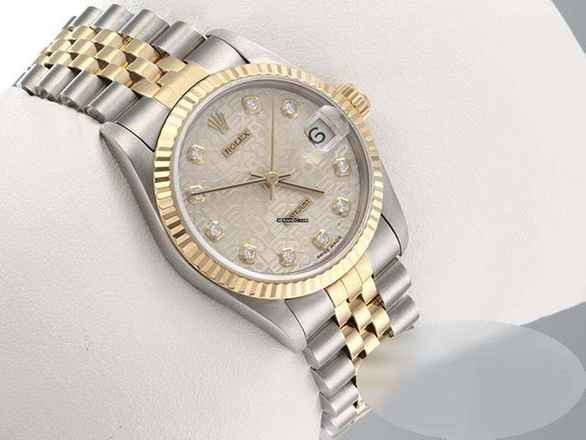  Rolex Datejust 31 Medium Stahl Gelbgold 750 Diamanten Automatik Stainless Steel 18kt Yellow Gold Stahl Jubilé-band Chronometer Oyster 