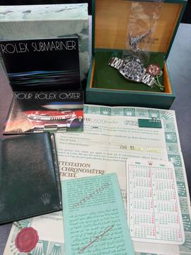 Rolex Submariner Date Matte Dial Submariner Date Full Set 100% Period Correct!
