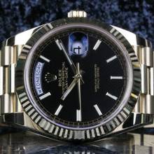 Thumbnail von Rolex Day-Date 40 Yellowgold Black Motif 228238 - like New - Fullset 2019