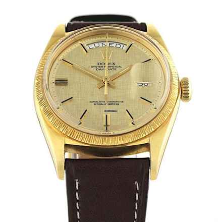  Rolex Day-Date 36 Bark Linen Dial Ref.1807 BJ.1970 