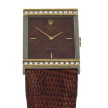 Thumbnail von Rolex Cellini Wood Dial Diamond Ref.4141