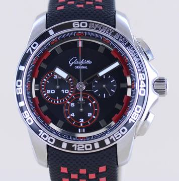 Glashütte Original Sport Evolution Impact 46mm Kalibre 39 Otomatik Şok Sistemi B+P