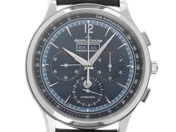  Jaeger-LeCoultre Master Chronograph Control Chronograph Calender Ref.Q4138480 2026 Full Set Ungetragen Master Control Chronograph Calender Krokoleder Faltschließe 