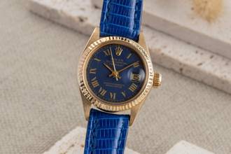 Thumbnail von Rolex Lady-Datejust 18k (0,750) Gold Automatik Damenuhr Ref. 6917 Vintage