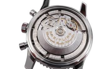 Thumbnail von Breitling Navitimer World GMT Kronograf Paslanmaz Çelik Otomatik Ref. A24322 B&P
