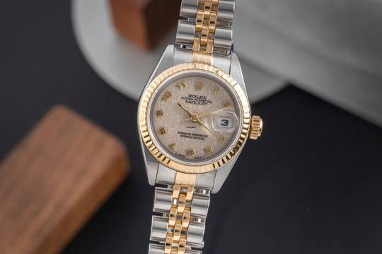 Rolex Lady-Datejust Stahl / Gold Automatik Computer Dial Damenuhr Ref. 69173