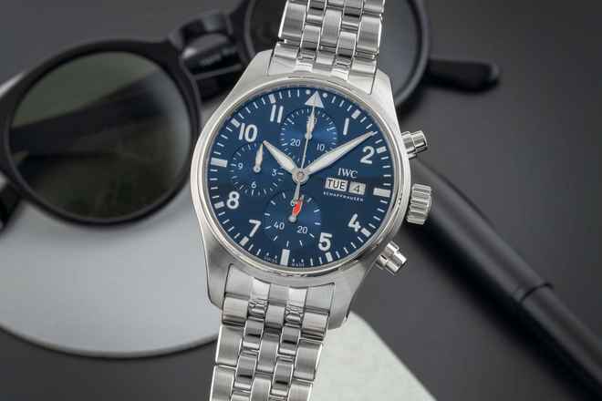 IWC Uçuş Saati Kronograf Uçuş Kronograf Çelik Otomatik Ref. IW388102 B&P 2025