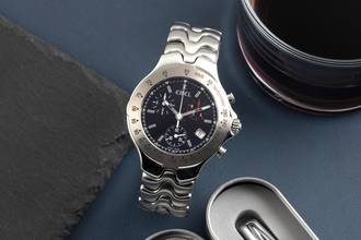 Thumbnail von Ebel Sportwave Stahl / Titan Chronograph Ref. E9251642 Box