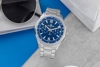 Thumbnail von Jaeger-LeCoultre Polaris Chronograph Stahl Automatik Ref. Q9028180 Papiere 2021