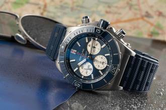 Thumbnail von Breitling Chronomat Super Chronomat B01 Stahl Automatik Ref. AB0136161C1S1 B&P