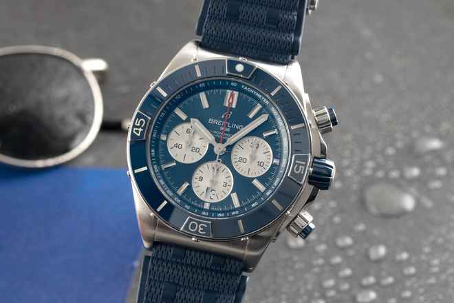 Breitling Chronomat Super Chronomat B01 Çelik Otomatik Ref. AB0136161C1S1 B&P