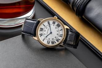 Thumbnail von Cartier Ronde Solo de Cartier Stahl / Gold Medium Size Ref. W6700455