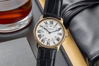 Thumbnail von Cartier Ronde Solo de Cartier Stahl / Gold Medium Size Ref. W6700455
