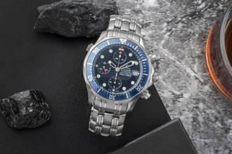 Thumbnail von Omega Seamaster Diver 300 M Chrono Diver Chronograph Automatik Titan Ref. 2298.80.00