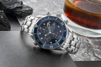 Thumbnail von Omega Seamaster Diver 300 M Chrono Diver Chronograph Automatik Titan Ref. 2298.80.00