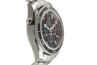 Thumbnail von Omega Seamaster Planet Ocean Chronograph Stahl Automatik Ref. 2210.51.00 B&P