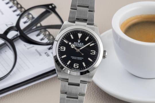 Rolex Explorer 40 Oyster Edelstahl Automatik Herrenuhr Ref. 224270 B&P 2023