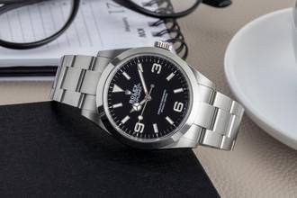 Thumbnail von Rolex Explorer 40 Oyster Edelstahl Automatik Herrenuhr Ref. 224270 B&P 2023