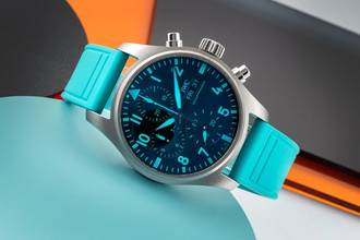 Thumbnail von IWC Pilot Saatleri Pilot Chronograph 41 AMG Petronas Titanyum Otomatik Ref. IW388108 B&P 2025