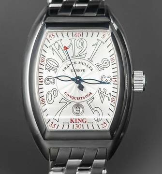 Franck Muller Conquistador KING Steel TAM FULLSET