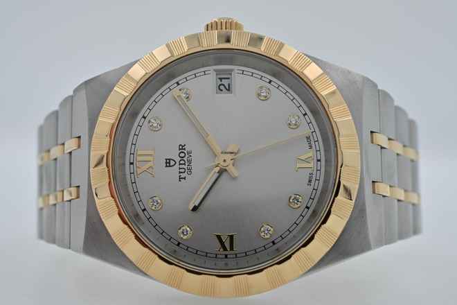 Tudor Royal Elmaslı Saat 34mm 28403 Çelik / Altın