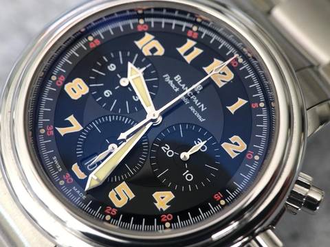 Blancpain Leman Flyback Split Second A‘Toute Vitesse Limited Edition von 12 Stück, ultra selten