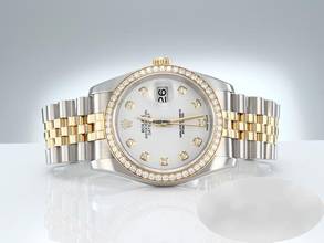 Thumbnail von Rolex Datejust 36 36mm 116243 2016 Stahl Gelbgold 750 Diamanten Automatik Gold