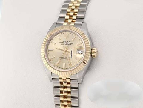 Rolex Lady-Datejust 28mm 279173 2017 Edelstahl Gelbgold 750 Automatik Gold