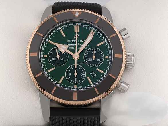  Breitling Superocean Heritage Chronograph B01 Chronograph 44 Limited Edition 2022 Ub0162 Edelstahl Rosegold Automatik Steel 18kt Rose Gold 