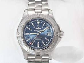 Thumbnail von Breitling Colt Automatic 41 Mm Edelstahl A17380 Alter 2006 Stahl Herren Steel Blue Dial