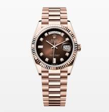 Thumbnail von Rolex Day-Date 36 Roségold Brown Chocolate Diamond 128235 - New - Fullset 2020