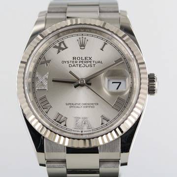 Rolex Datejust 36 DIAMONDS//REF.126234//FULL SET//2024//JUBILEE//#792