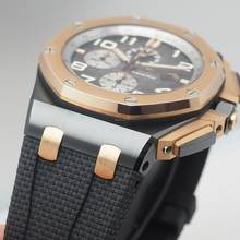 Thumbnail von Audemars Piguet Royal Oak Offshore Chronograph Rosegold/Ceramic Chronograph Box+Papiere+Service
