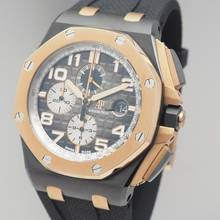 Thumbnail von Audemars Piguet Royal Oak Offshore Chronograph Rosegold/Ceramic Chronograph Box+Papiere+Service