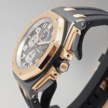 Thumbnail von Audemars Piguet Royal Oak Offshore Chronograph Rosegold/Ceramic Chronograph Box+Papiere+Service