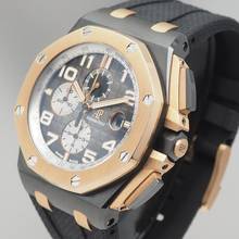 Thumbnail von Audemars Piguet Royal Oak Offshore Chronograph Rosegold/Ceramic Chronograph Box+Papiere+Service