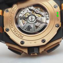 Thumbnail von Audemars Piguet Royal Oak Offshore Chronograph Rosegold/Ceramic Chronograph Box+Papiere+Service