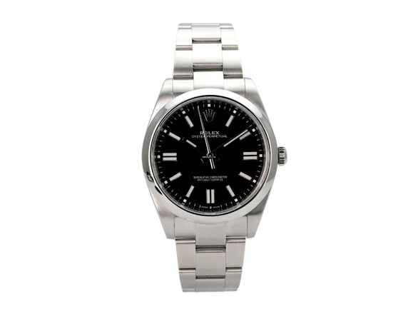  Rolex Oyster Perpetual 41 Ref. 124300 Schwarz 