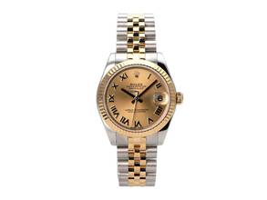 Thumbnail von Rolex Lady-Datejust 31 Ref. 178273 Edelstahl Gelbgold Champagnerfarben Römisch